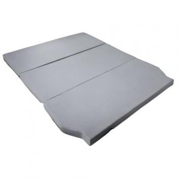 Cama Plegable para Volkswagen Caravelle T5 - Colchón HR de 5cm con 3cm de Viscoelástica y Cremallera Desenfundable