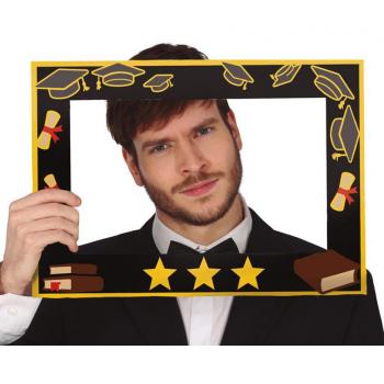 Photocall de Graduado con 2 Marcos Personalizables