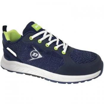 Zapato de Seguridad S1P T-Max Navy Piel Nobuk y Mesh Talla 42, Antideslizante, Transpirable, Libre de Metal, Puntera Anti-impacto y Plantilla Textil Antiperforación
