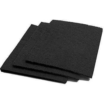 Filtro de carbón compatible para campanas extractoras (3 unidades) - Brandt, DeDietrich, Sauter 79X8361 / AK204AE1
