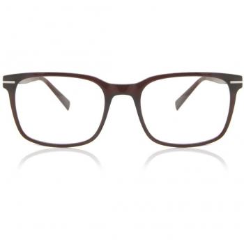 Armazón Cuadrado Montuta Completo de Plástico Marrón para Hombre - Gafas Recetadas Anti-Azules - SmartBuy Collection