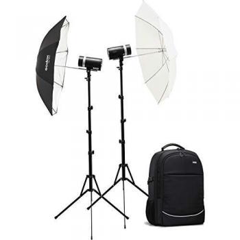 Kit Godox AD300Pro con 2 cabezales de flash y mochila