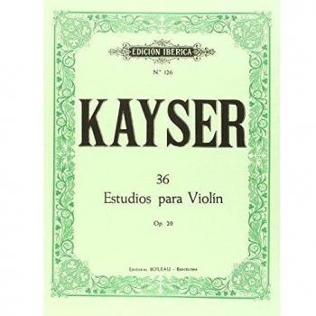 36 Estudios para violín