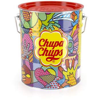 Chupa Chups Best of piruleta Caja de metal, 150ER Pack