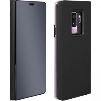 Funda Libro Efecto Espejo Negra Samsung Galaxy S9 Plus