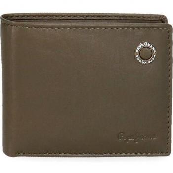 Cartera Pepe Jeans Badge con tarjetero Caqui