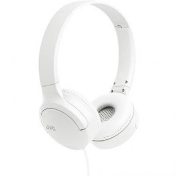 Auriculares JVC HA-S33UC USB-C Diadema Cerrados Blancos, Ligeros y Plegables con Micrófono Integrado