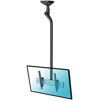 Soporte de Techo para TV 43-75 con Altura Ajustable de 175cm y VESA 600x400, Máx. 50Kg