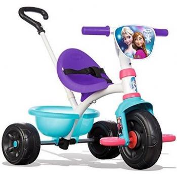 Smoby Frozen con Mango Desmontable para Padres | Disney Baby Trike