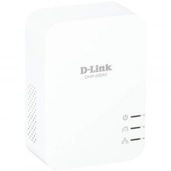 Adaptador de Red Ethernet Powerline D-Link DHP-601AV AV2 1000 Mbps Gigabit Blanco, Kit de 2 Piezas