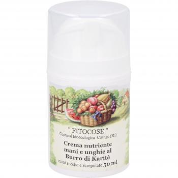 Crema de Manos y Uñas de Manteca de Karité Fitocose, 50 ml