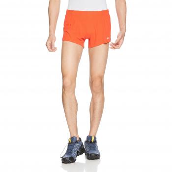 SALOMON S/Lab Short 4 M - Pantalón Corto, Hombre, Rojo