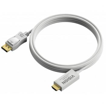 Vision DisplayPort - HDMI, 1m - Adaptador para cable