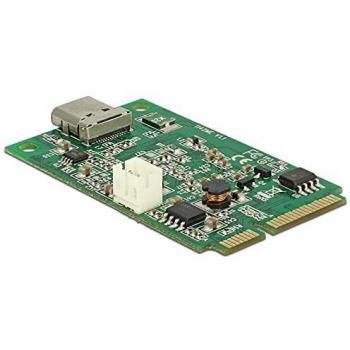 Tarjeta adaptadora Mini PCIe a USB Type-C 3.1 Gen 2 DeLOCK 95259