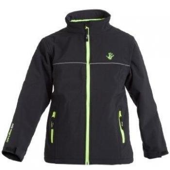 Ultrakidz Softshelljacke Lollipop - Soft shell para niño, color negro, talla DE: 152/158