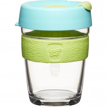 KeepCup 12 oz Taza de café cristal  Mágica Brew mediana , Juego de 1