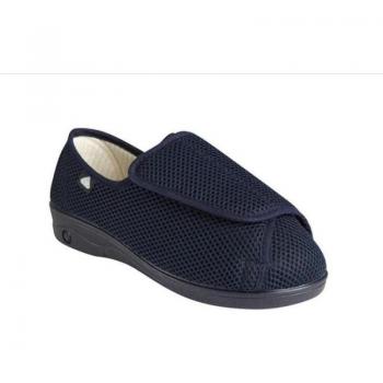 Zapatilla de casa para mujer Celia Ruiz 21578 Marino y Negro