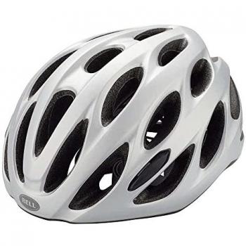 Casco Bell Tracker R Plateado Adulto, Plata Mate, para Hombres, diseño Gris (UNICA)