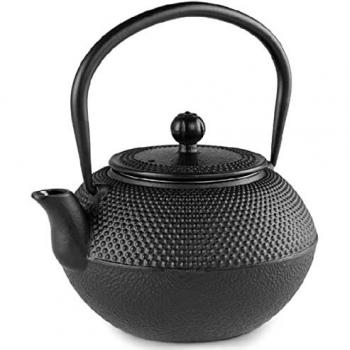 Tetera de Hierro Fundido Diseño Tradicional Japonés Tetsubin 1200 Ml con Filtro de Acero Inoxidable