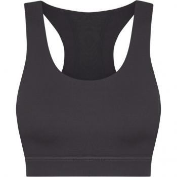 Top deportivo de mujer Gauri Born Living Yoga, color negro, alta sujeción