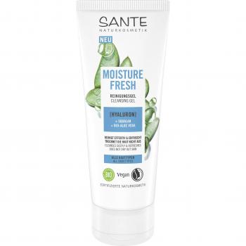 Gel Limpiador Hidratante Sante con Ácido Hialurónico, Escualano y Aloe Vera Bio - 100 ml