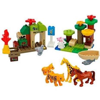 ColorBaby - Set Blocks con sonidos Zoo, 51 piezas CBtoys