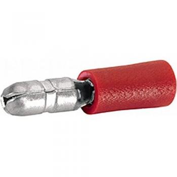Conector de cables HELLA 8KW 044 040-812 - Rojo - De: 0.5mm² - Hasta: 1.0mm² - Conector redondo - Ø: 4mm - Kit de