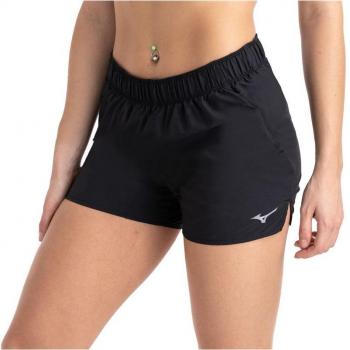 Pantalones cortos deportivos Mizuno Core 5.5 para mujer en color negro