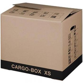 Caja de mudanza SMARTBOXPRO Cargo-Box XS 455x380x345mm marrón