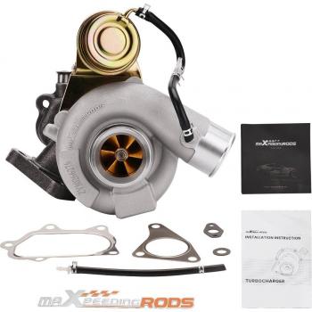 Billet Compressor Wheel Street Performance Turbocharger for Subaru Forester Impreza 2.0L 58T DOHC Turbocharged, Maxpeedingrods TD04L Turbocharger for Subaru Forester Impreza WRX 2.0L