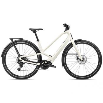 Bicicleta Eléctrica Orbea Diem 30 Blanca 2024 - Tamaño S - Hombre - Shimano Cues 9s, Batería de 540 Wh