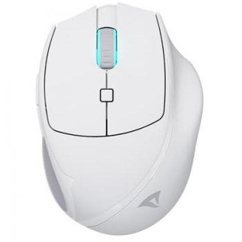 Ratón Inalámbrico Ergonomico Sharkoon OfficePal M25W RGB 4000 DPI Blanco