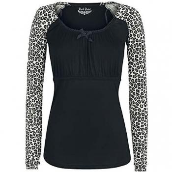 Rock Rebel by EMP Get It While You Can Mujer Camiseta Manga Larga Negro S