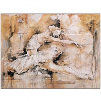 Gottfried - Swan Lake (Panel Decorativo 101x76 cm)