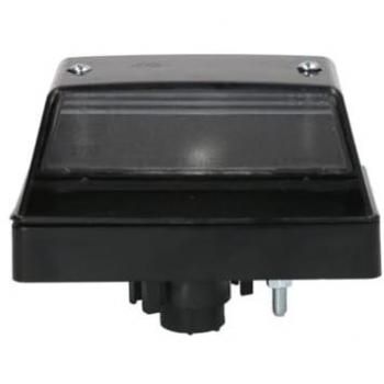 Luz de matrícula OLSA 2.45.052.00 - Faro placa LED para vehículos, diseño compacto, fácil instalación, alta luminosidad, resistente a la intemperie, homologada según normativa europea