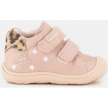 Zapatillas de bebé niña Pablosky en color rosa palo