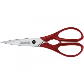 Victorinox Tijeras de Cocina Universales, Acero Inoxidable, color Rojo