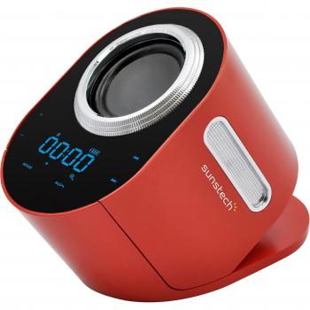 Sunstech SPCBT750RD - Altavoz con Bluetooth y NFC