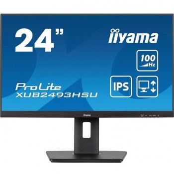 Iiyama ProLite XUB2493HSU-B6 23.8 Full HD IPS LED Monitor with 100Hz Refresh Rate and FreeSync Support