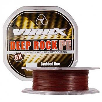 Virux Línea Trenzada Deep Rock 300 M - Hilo de pesca trenzado, longitud 300 metros, material PE (polietileno), diámetro 0,45 mm