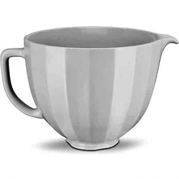Bol de Cerámica KitchenAid 4,7L Color White Shell