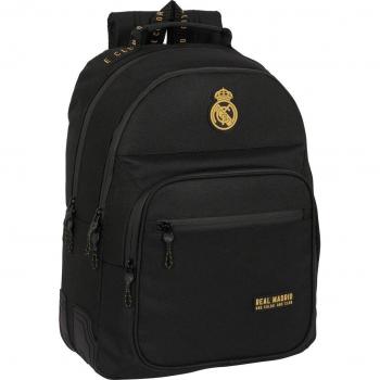Mochila Safta Real Madrid 42cm con Portabotellas Lateral