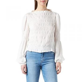 Cream Henva Women's Blouse, Snow White, Size 3XL
