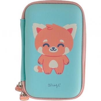 Funda para disco duro externo 2.5 Mr. Wonderful Panda Rojo