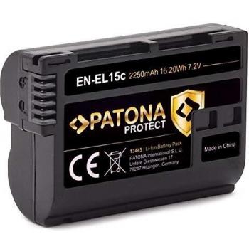 Batería Patona Protect Nikon EN-EL15C (2250mAh) Compatible