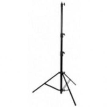 Trípode de Iluminación Walimex Pro AIR Deluxe 290 cm - Soporta hasta 20 kg, Aluminio, Negro