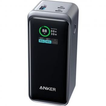 Anker Prime Power Bank, 20,000mAh Portable Charger with 200W Output, Smart Digital Display, 2 USB-C and 1 USB-A Port Compatible with iPhone 16/15/14/13 Series, Samsung,