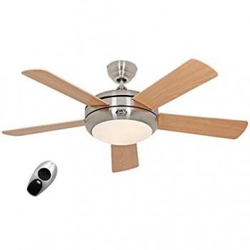 Ventilador de Techo Titanium 105 cm con Luz y Control Remoto - Casafan