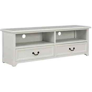SengentoStyle Tv-meubel 120x40x30 cm hout wit