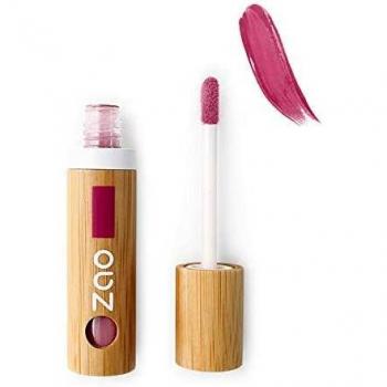 ZAO Bamboo Lip Polish - 037 Rosewood, Vegan and Natural Formula (3.8 ml)